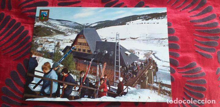 Postales: PIRINEO CATALAN-V49B-LA MOLINA-ESTACION DEL FERROCARRIL-DL B.25033-X
