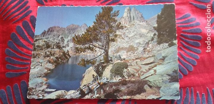 Postales: PIRINEOS DE LERIDA-V49B-I-EL PALLARS-VALLE DE SPOT-LAGO.