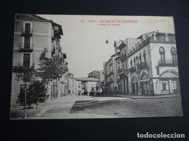 Postales: VICH BARCELONA RAMBLA DE LAS DEVALLADES - Foto 1