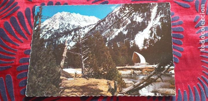 Postales: PIRINEOS DE LERIDA-V49B-I-VALLE DE BOHI-PARQUE NACIONAL AIGUES TORTES-CAPILLA DEL SANT ESPRIT