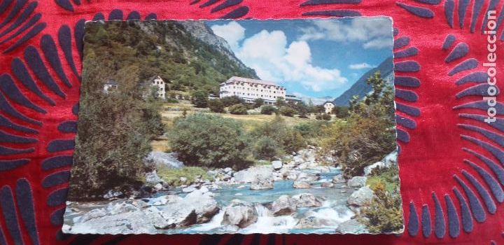 Postales: PIRINEOS DE LERIDA-V49B-I-VALLE DE BOHI-BALNEARIO DE CALDAS DE BOHI-HOTEL EL MANANTIAL