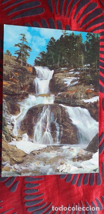 Postales: PIRINEOS DE LERIDA-V49B-I-VALLE DE BOHI-PARQUE NACIONAL AIGUES TORTES-CASCADA DEL TOLL DEL MAS