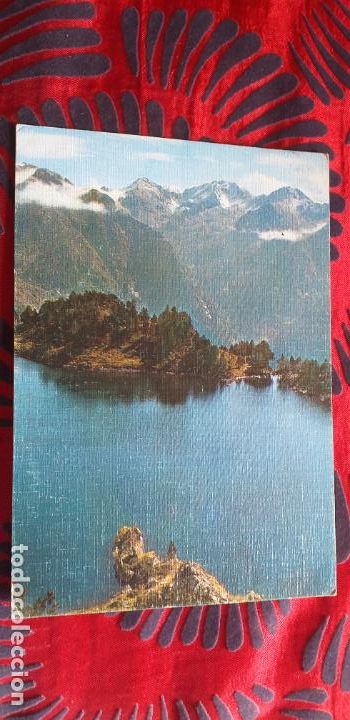 Postales: PIRINEO CATALAN-V49B-I-VALL DE CARDOS-ESTANY DE NAORTE-AL FONDO MACIZO DE LA PICA DE STATS 3149M
