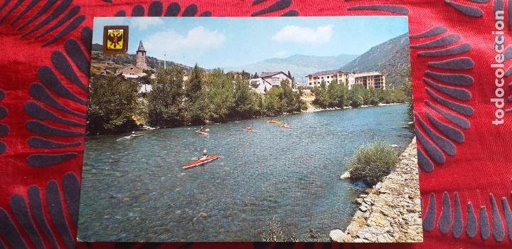 Postales: PIRINEO CATALAN-V49B-I-LLEIDA-SORT-PIRAGUISMO EN EL NOGUERA PALLARESA