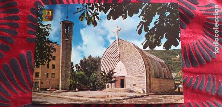 Postales: PIRINEO CATALAN-LLEIDA-V49B-I-VALL RIBAGORZANA-IGLESIA PARROQUIAL-PONT DE SUERT-