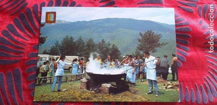 Postales: PIRINEO CATALAN-V49B-I-RIBES DE FRESER-920M-APLEC DE SANT ANTONI-PAELLA