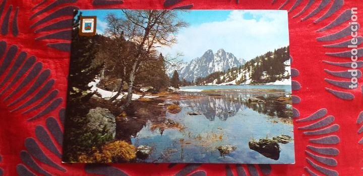 Postales: PIRINEO CATALAN-LLEIDA-V49B-II-VALLE DE ESPOT-LAGO DE SAN MAURICI -PARQUE NACIONAL Y MACIZO ELS ENCA