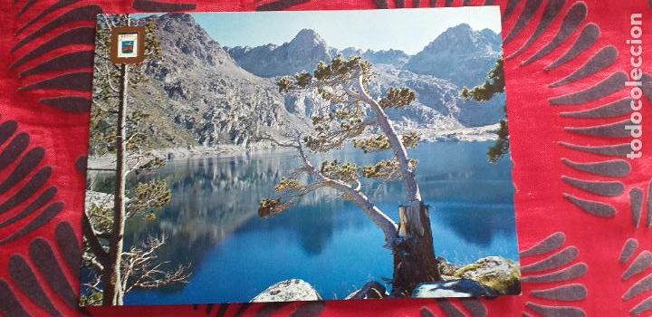 Postales: PIRINEO CATALAN-LLEIDA-V49B-II-VALLE DE ESPOT-LAGO NEGRO