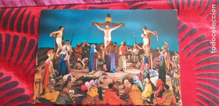 Postales: CATALU&Ntilde;A-V49B-II-LLEIDA-CERVERA-CRISTO MISTERIO DE PASION-CRUCIFICACION