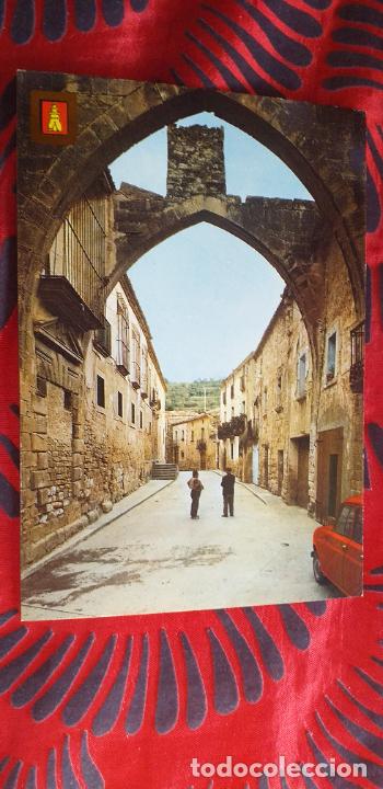 Postales: CATALU&Ntilde;A-V49B-II-LERIDA-VALLBONA DE LAS MONJAS-CALLE MAYOR