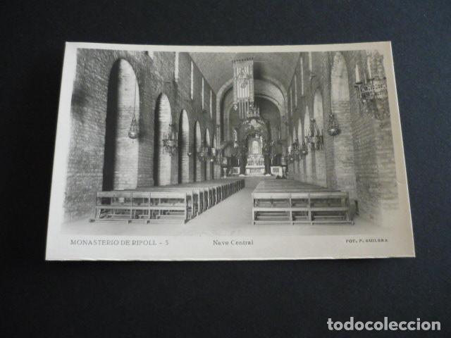 Postales: MONASTERIO DE RIPOLL BARCELONA NAVE CENTRAL - Foto 1