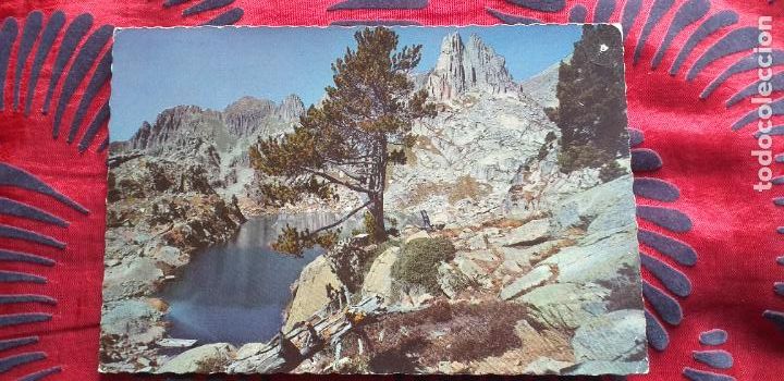 Postales: CATALU&Ntilde;A-V49B-III-PIRINEOS DE LERIDA-EL PALLARS-VALLE DE SPOT-LAGO Y AGUILES DE A MITIES