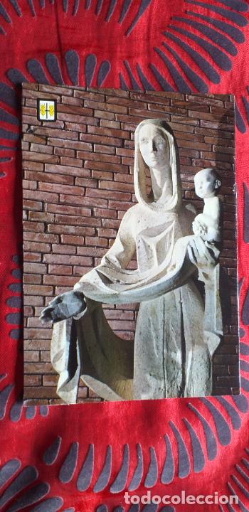 Postales: CATALU&Ntilde;A-V49B-III-LERIDA-RAYMAT-COLEGIO NOVICIADO SAN PEDRO CLAVER-VIRGEN DOMINGO FITA