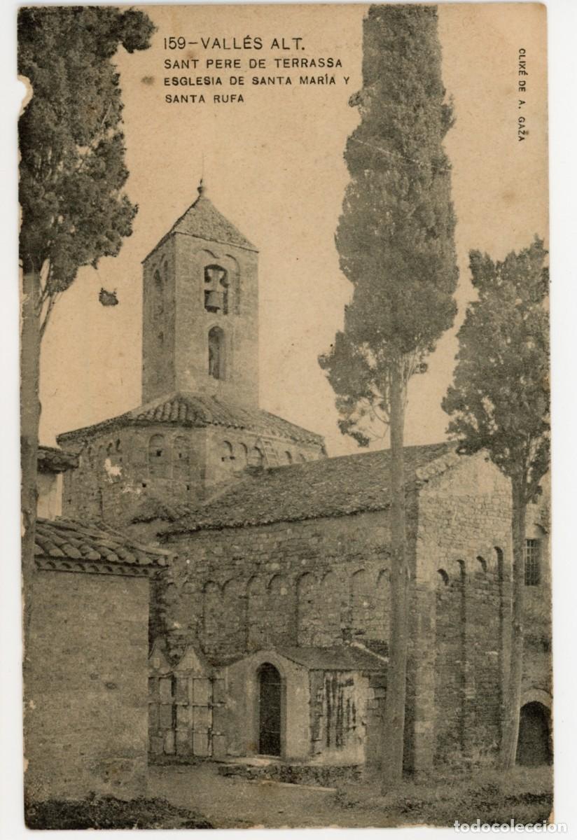 Postkarten: a08485 159 terrassa Sant Pere De Terrassa Esglesia De Santa Maria Y Santa Rufa Apec N&ordm;159 sc