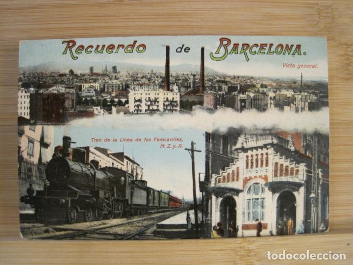 Cartes Postales: BARCELONA-VISTA GENERAL-FERROCARRIL-ED JORGE VENINI-POSTAL ANTIGUA-(101.269)