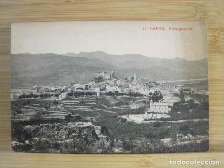 Postkarten: PAPIOL-VISTA GENERAL-SERIE OLIVE-F.B.-11-POSTAL ANTIGUA-(101.271)