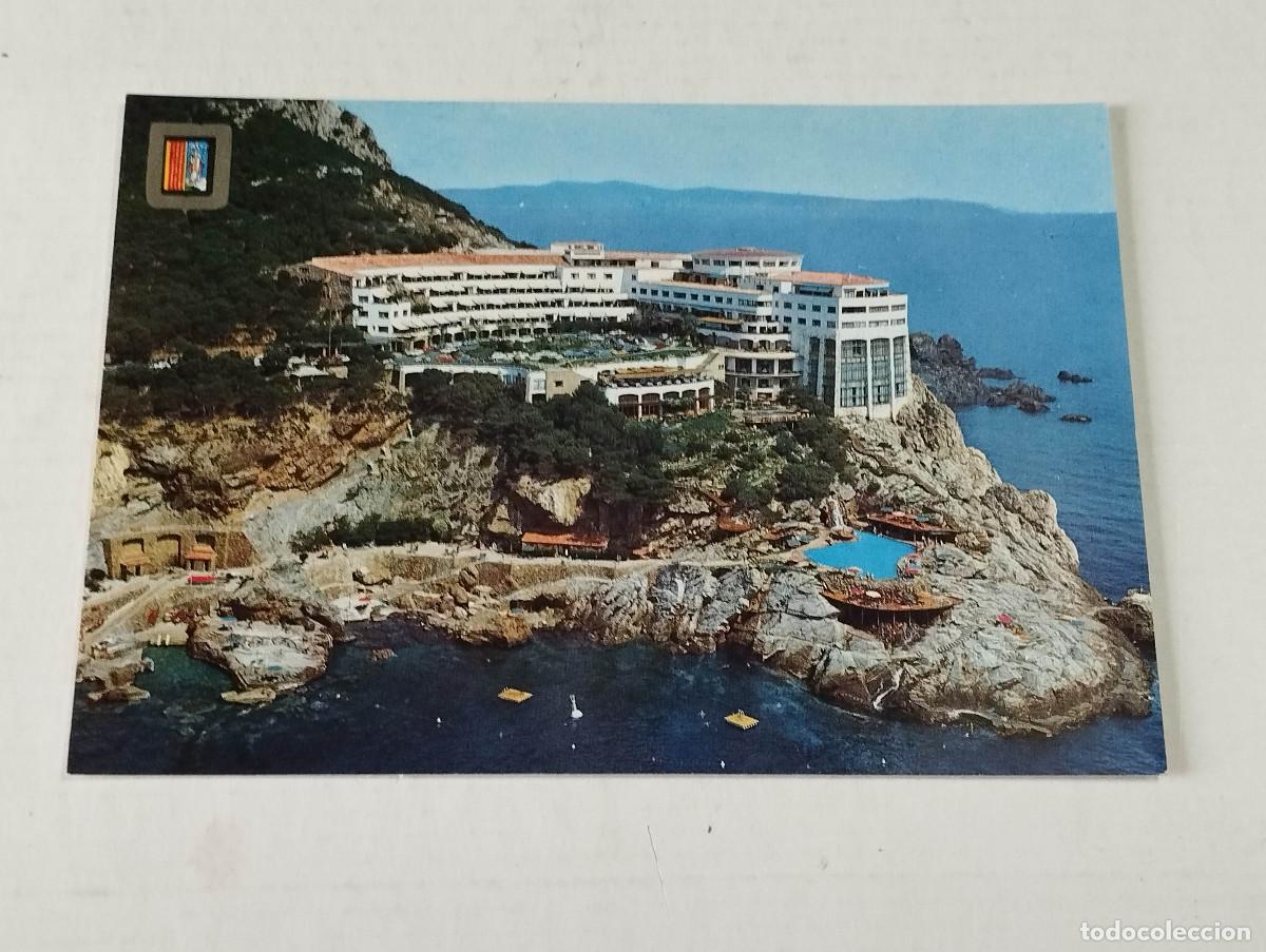 Postales: BAIX EMPORD&Agrave; - POSTAL AIGUAFREDA - VISTA A&Eacute;REA DEL HOTEL CAP SA SAL