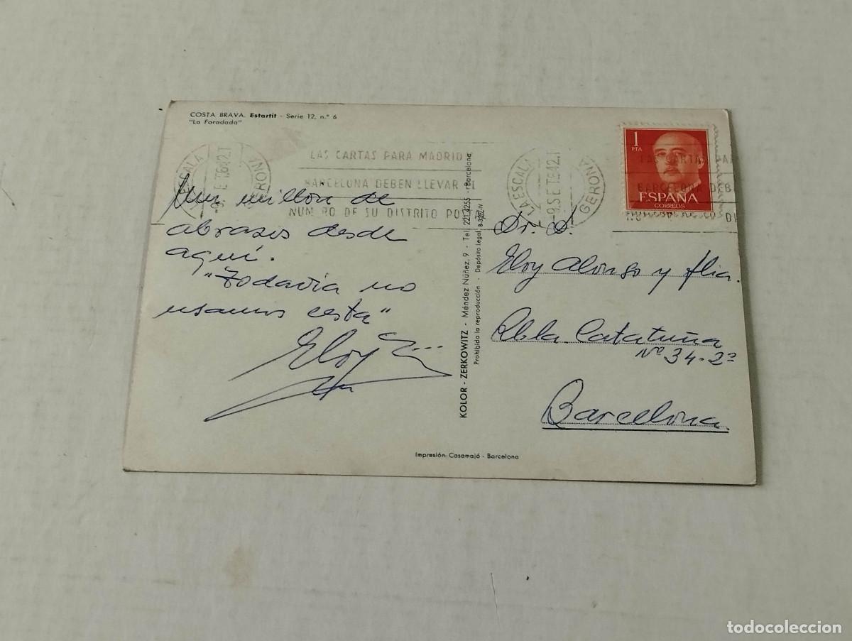 Postales: BAIX EMPORD&Agrave; - POSTAL ESTARTIT - LA FORADADA - Foto 2
