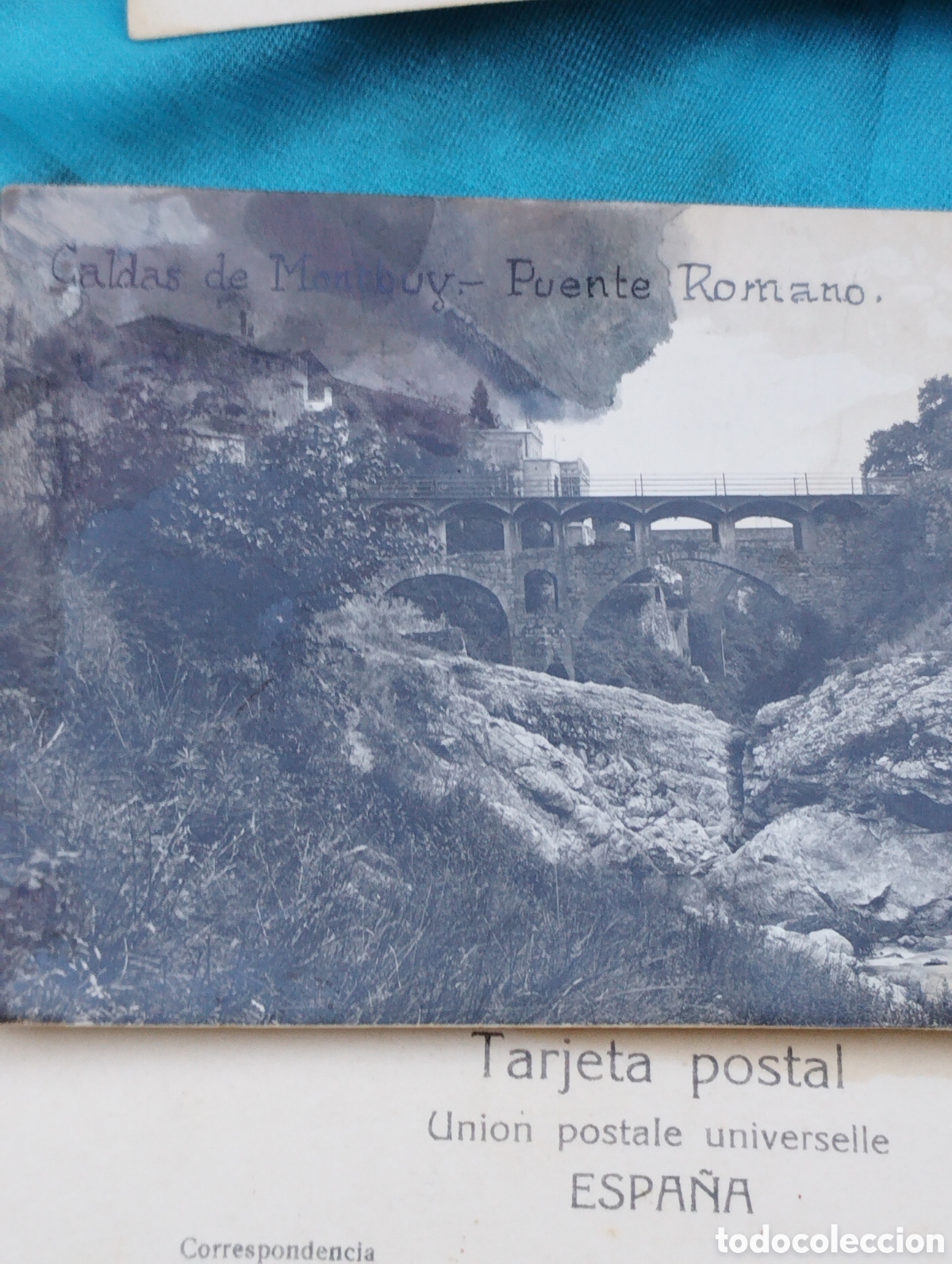 Postales: Lote de 6 postales de caldes de Montbui - Foto 6
