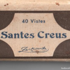 Postales: POSTALES DESPLEGABLE 40 VISTAS DE SANTES CREUS (A. ZERKOWITZ). Lote 398620904