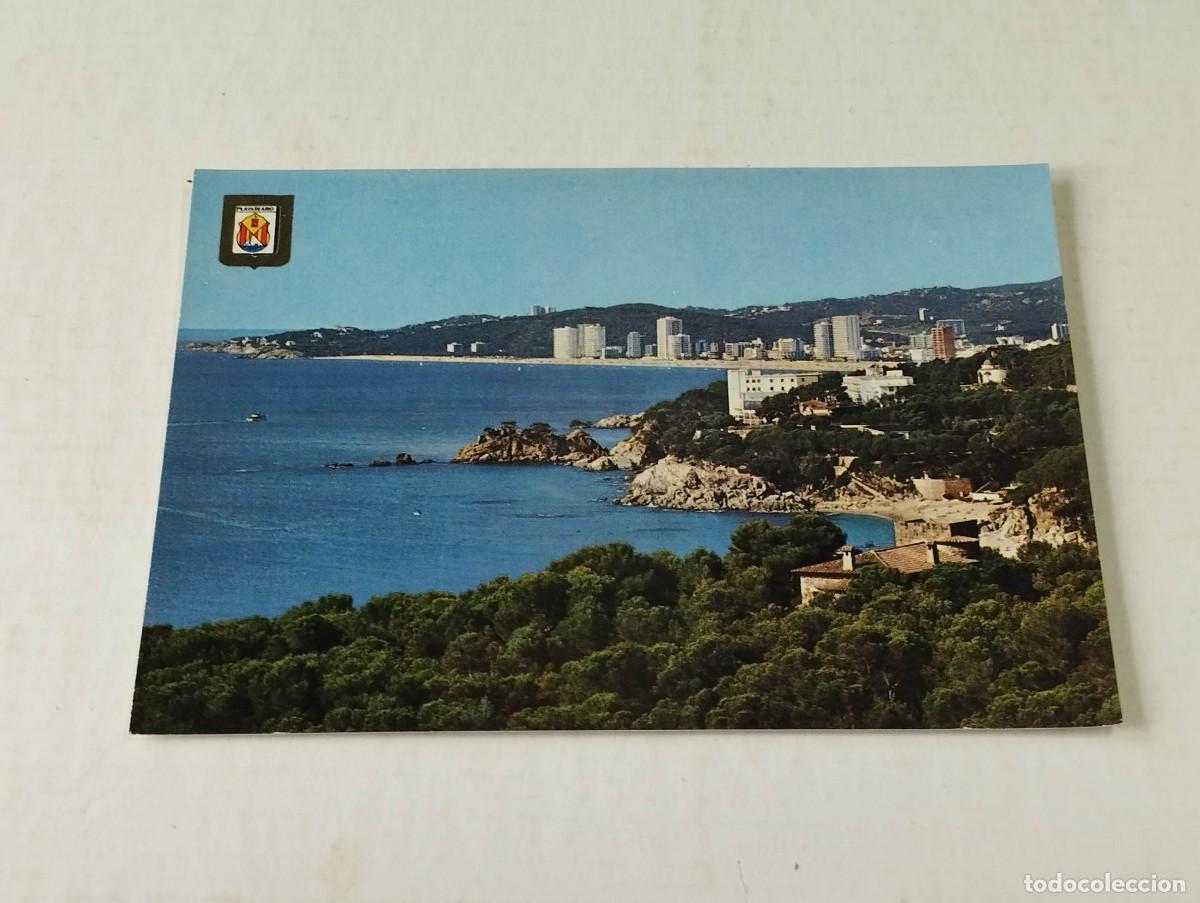 Postales: BAIX EMPORD&Agrave; - POSTAL PLAYA DE ARO - VISTA PARCIAL Y PUNTA PRIMA