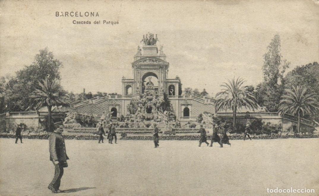 Postales: Postal BARCELONA cascada del Parque - Foto 1
