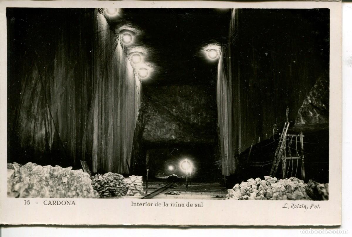 Postales: CARDONA-INTERIOR MINA DE SAL -ROISIN