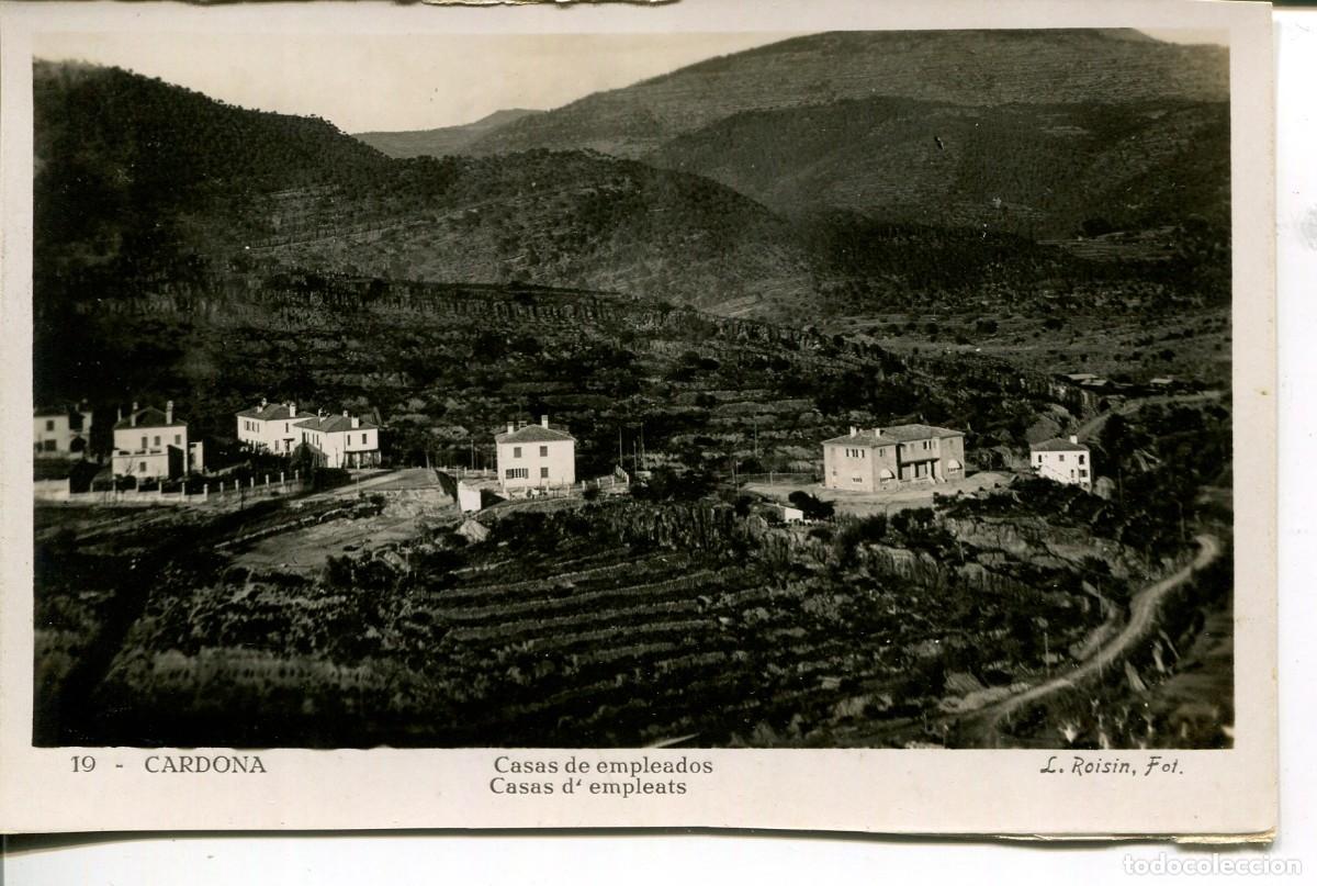 Postales: CARDONA-CASAS DE EMPLEADOS UNI&Oacute;N ESPA&Ntilde;OLA DE EXPLOSIVOS -ROISIN