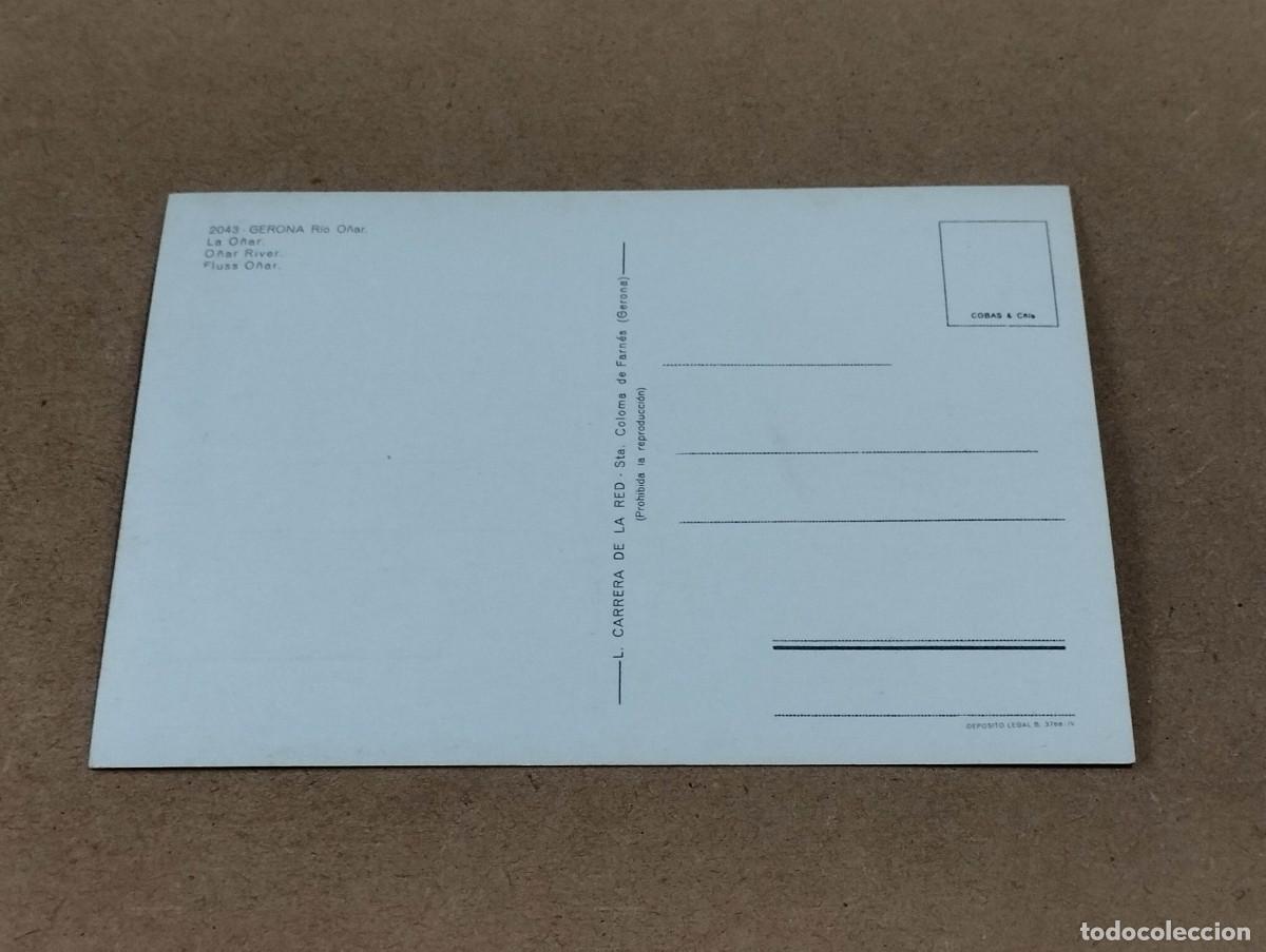 Postales: GIRON&Egrave;S - POSTAL GERONA - R&Iacute;O O&Ntilde;AR - Foto 2