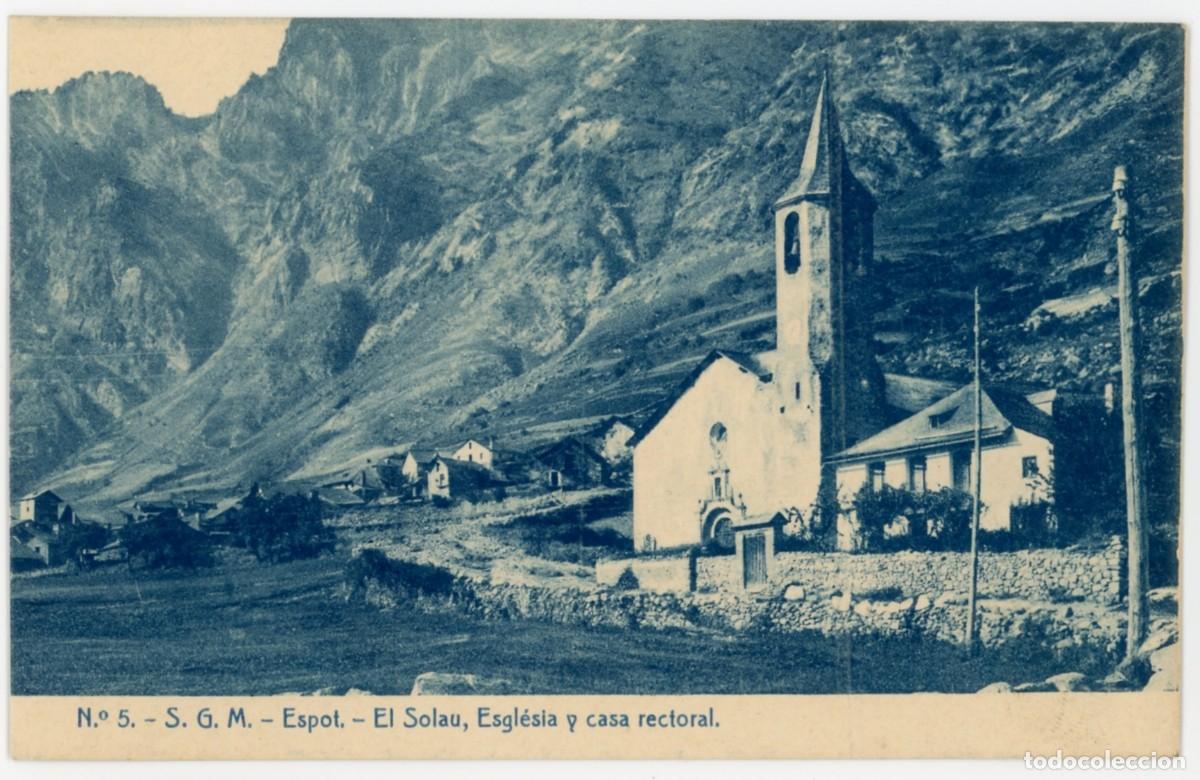 Postales: a08560 espot el solau esglesia y casa rectoral sgm n&ordm;5 sc