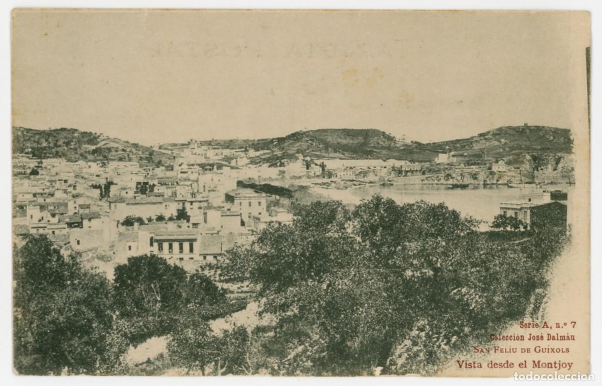 Postkarten: a08562 sant feliu de guixols vista desde el montjoy jose dalman n&ordm;7 sc