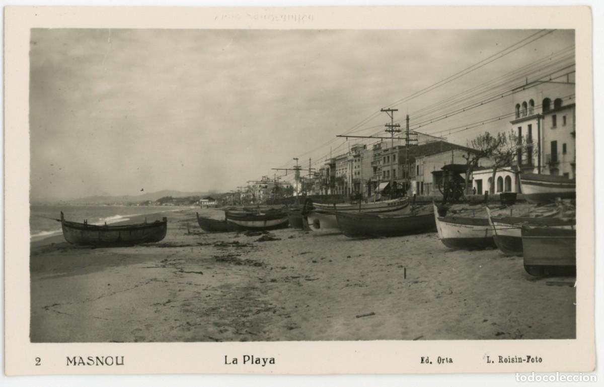 Cartoline: a08577 masnou la playa roisin n&ordm;2 sc fotografica