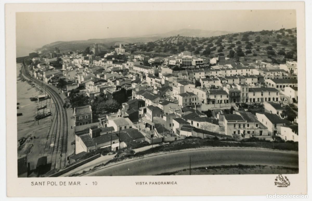 Postales: a08594 sant pol de mar vista panoramica oriol n&ordm;10 sc fotografica