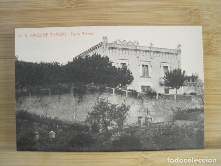 Postkarten: SAN GINES DE VILASAR-TORRE ARENAS-ROISIN-15-POSTAL ANTIGUA-(101.638)