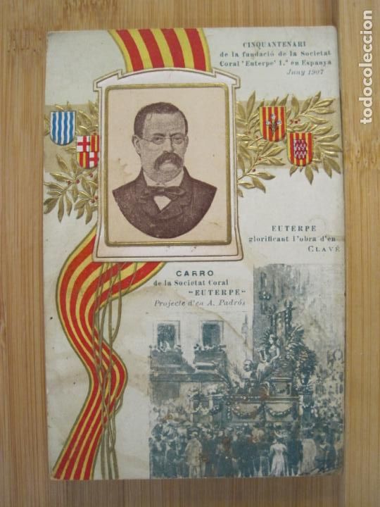 Postkarten: CINQUANTENARI FUNDACIO SOCIETAT CORAL EUTERPE-POSTAL ANTIGUA-(101.642)
