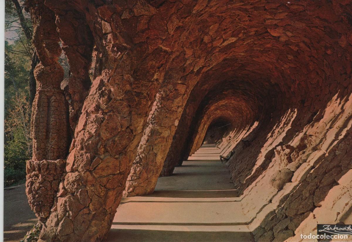 Postales: POSTAL-PARQUE G&Uuml;ELL-BARCELONA - Foto 1