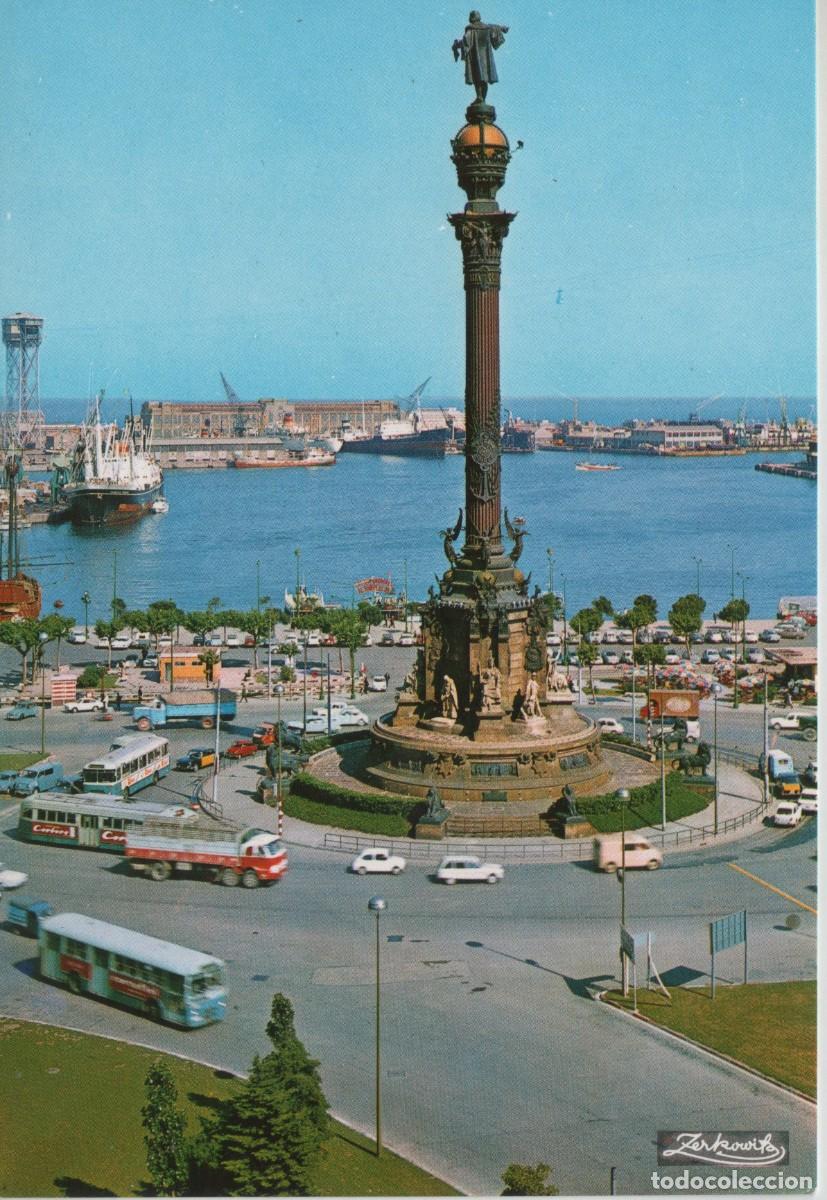 Postales: POSTAL-MONUMENTO A COLON-BARCELONA