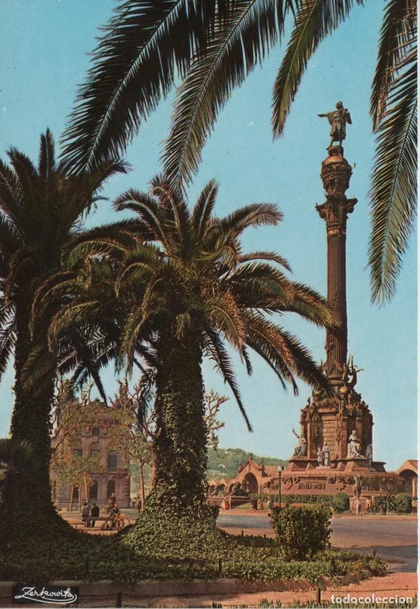 Postales: POSTAL-MONUMENTO A COLON-BARCELONA