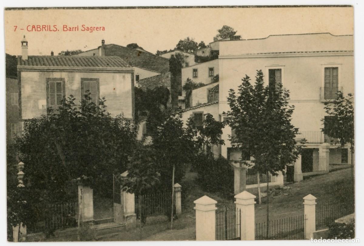 Postcards: a08660 4093 cabrils barri sagrera thomas n&ordm;7 circulada 1915