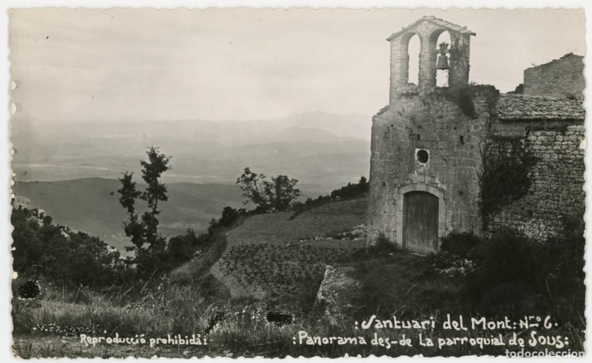 Postales: a08679 santuari del mont panorama des de la parroquial de sous foto fargnoli edicion marti sc fotogr