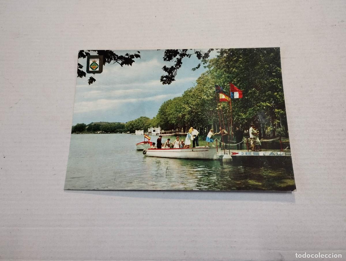 Postales: PL&Agrave; DE L'ESTANY - POSTAL BA&Ntilde;OLAS - EMBARCACIONES DE RECREO