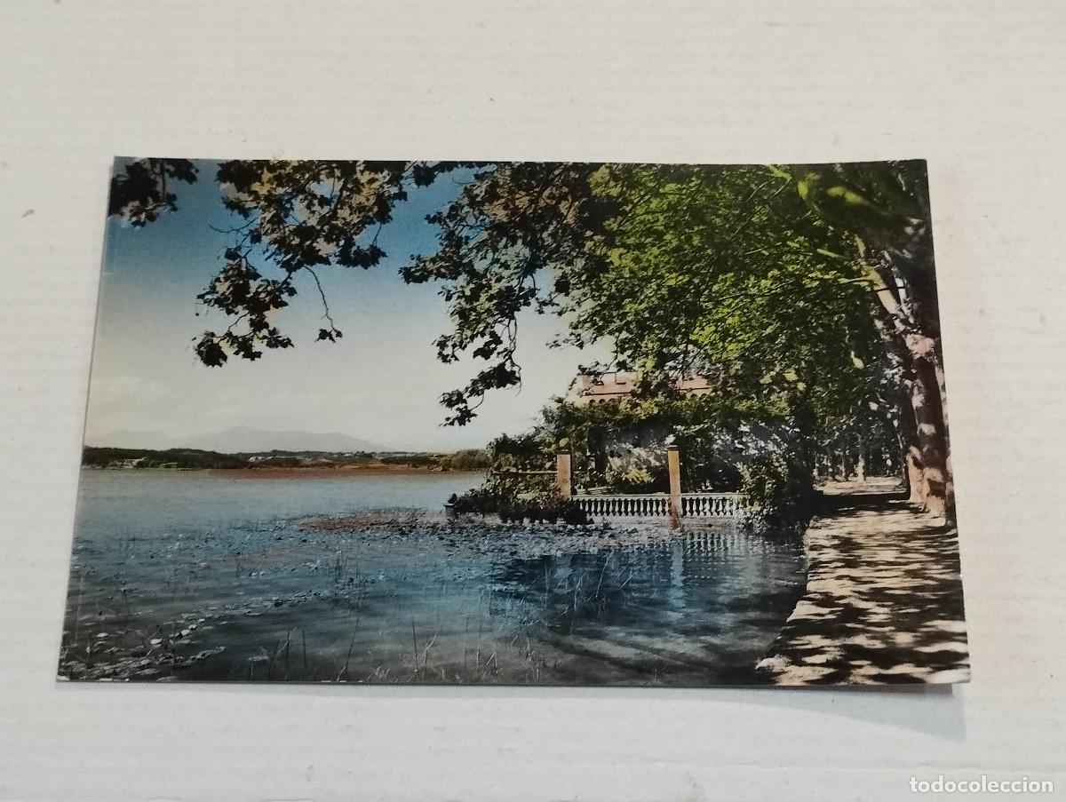Postales: PL&Agrave; DE L'ESTANY - POSTAL BA&Ntilde;OLAS - VISTA PARCIAL DEL LAGO