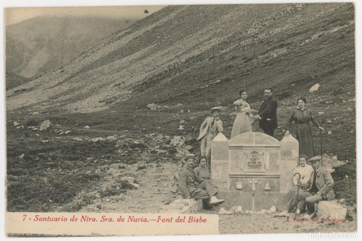Postcards: a08732 nuria font del bisbe roisin n&ordm;7 sc animada