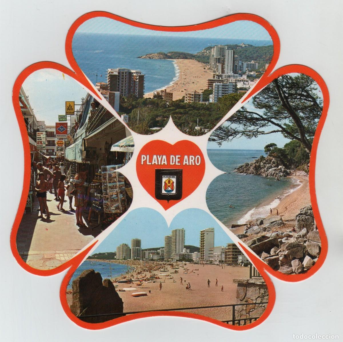 Postales: POSTAL-PLAYA DE ARO-COSTA BRAVA