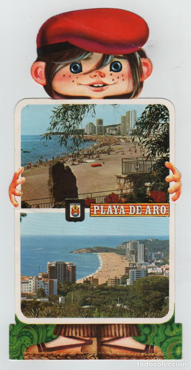 Postales: POSTAL-PLAYA DE ARO-COSTA BRAVA