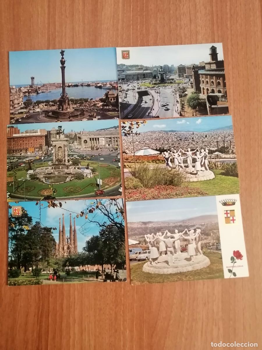 Postales: LOTE DE 75 POSTALES BARCELONA - Foto 12