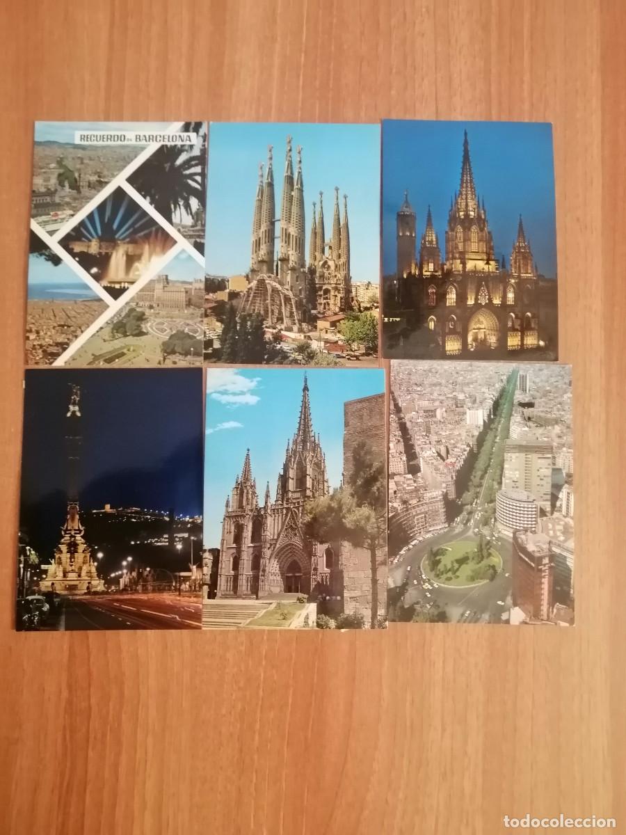 Postales: LOTE DE 75 POSTALES BARCELONA - Foto 24