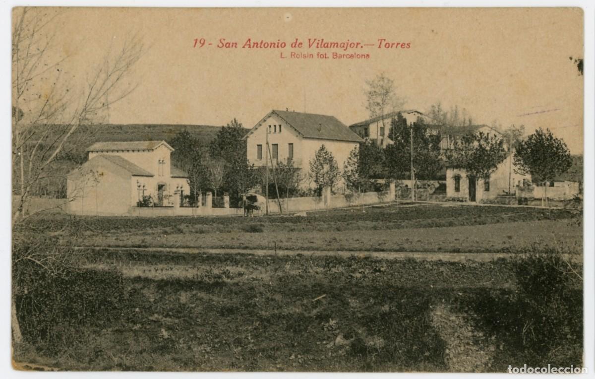 Postkarten: a08762 sant antoni de vilamajor torres roisin n&ordm;19 circulada 1923