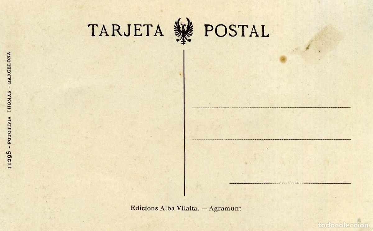 Postales: AGRAMUNT - CASA DE LA VILA I PLA&Ccedil;A DE LA CONSTITUCIO - Foto 2