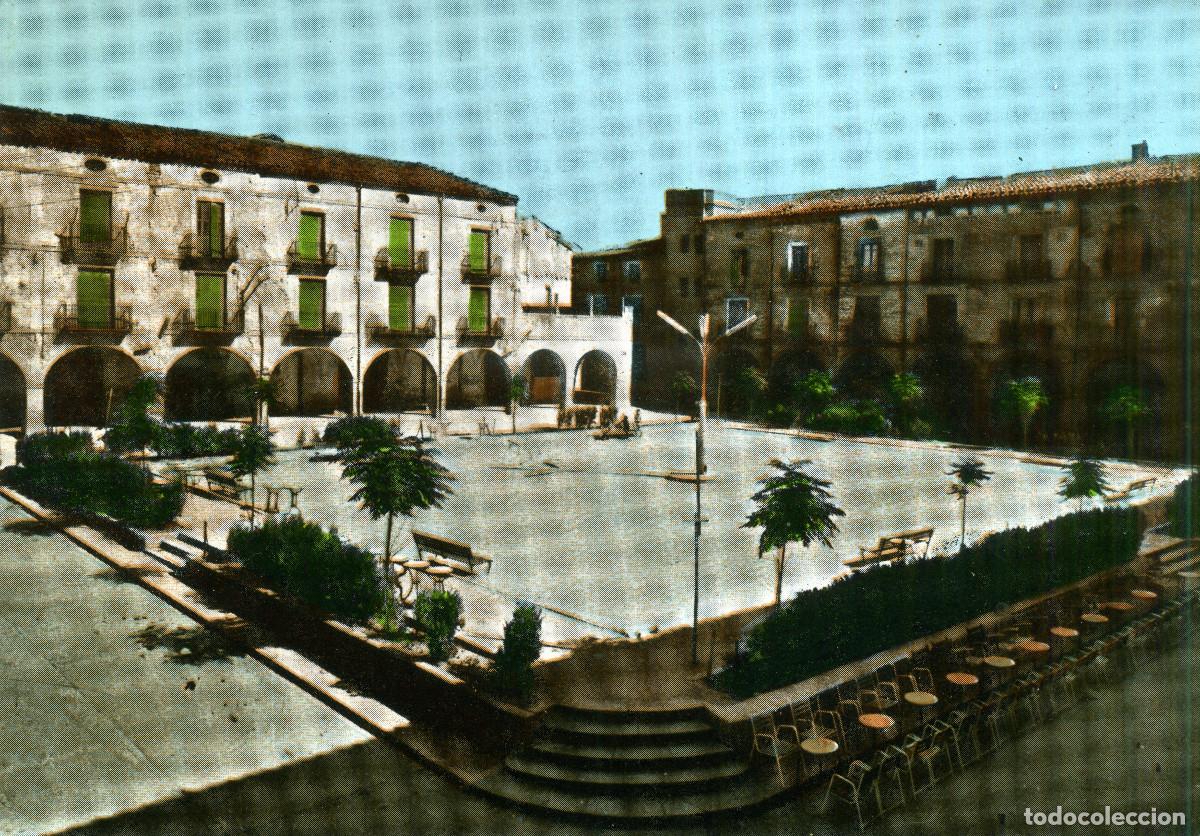 Postales: AGRAMUNT - PLA&Ccedil;A DEL GENERALISSIM (MERCADAL) - Foto 1